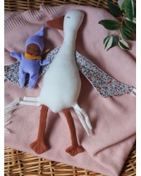 Cuddle Baby & Gänsefreund (hellblau) 